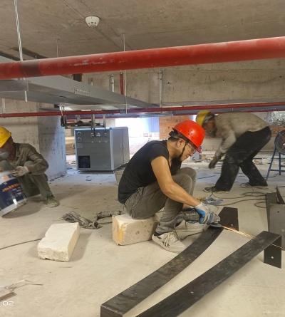  粘钢加固的施工过程质量控制